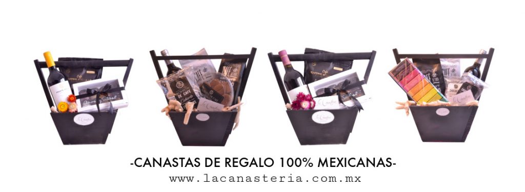 Canastas de regalo para clientes y arcones navideños 100% mexicanos con vino y productos gourmet La Canastería