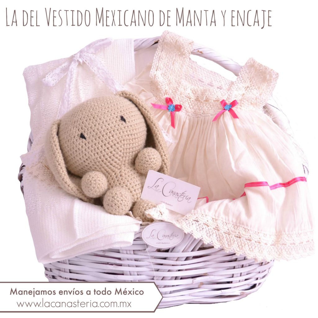 Canasta de Regalo para niño recién nacido con envíos a todo México