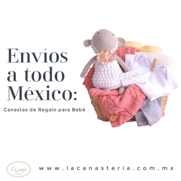 Canastas de regalo para bebé originales para niña