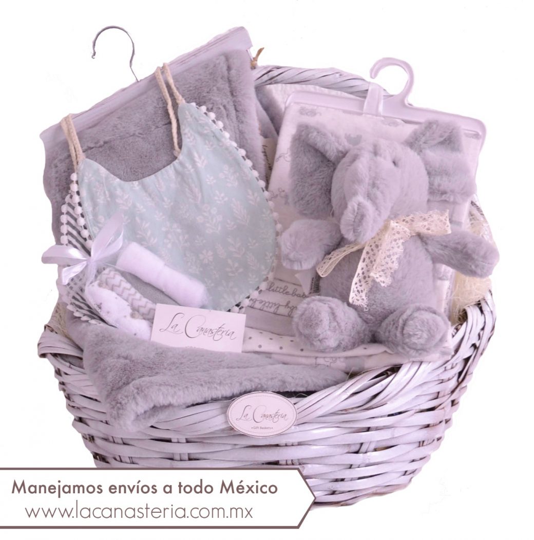 Canasta de Regalo para niño recién nacido con envíos a todo México