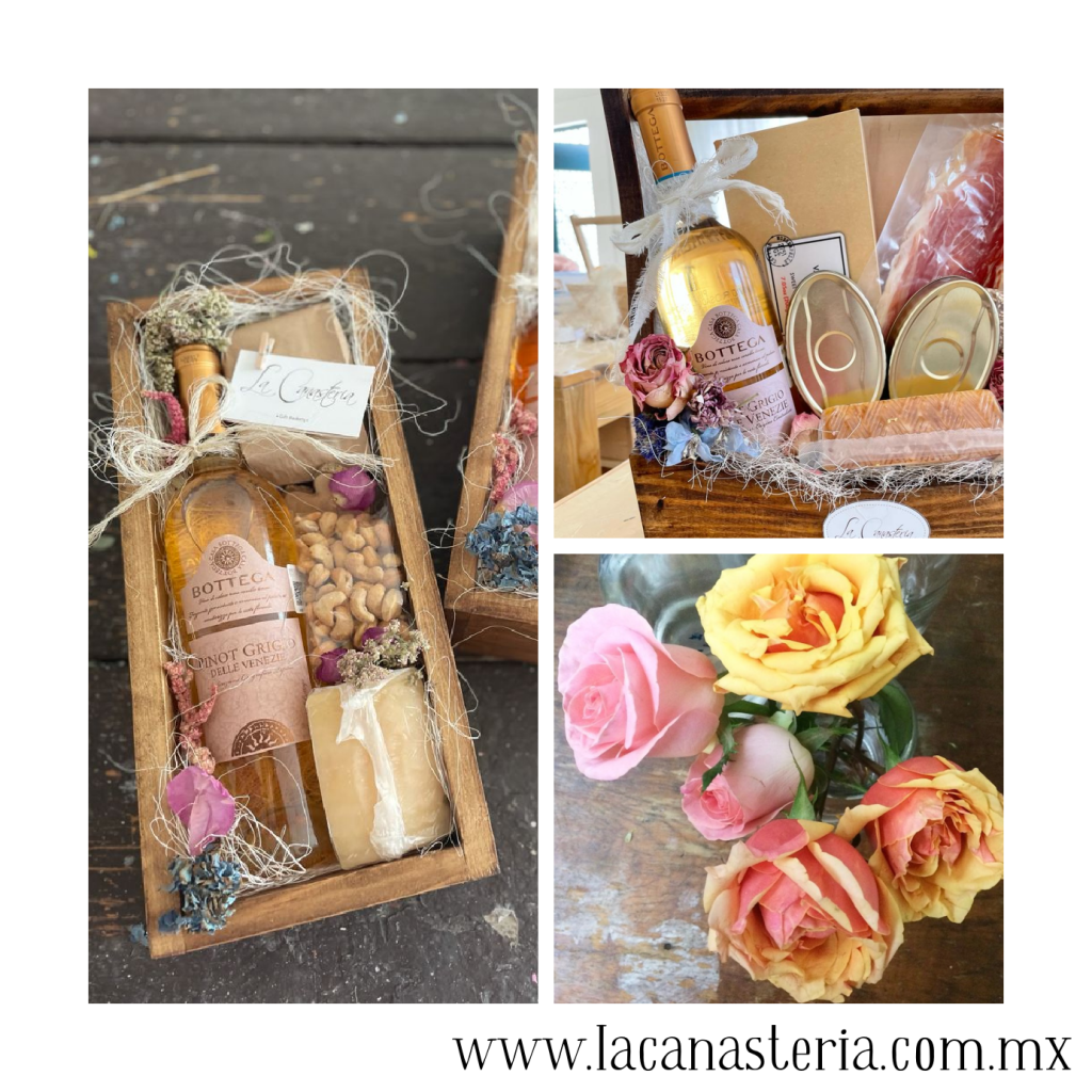 Finos y cálidos Arreglos de flores y vino para mujer: Envíos a todo México