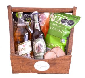 Canastas de Regalo Finas con Cervezas para Hombre