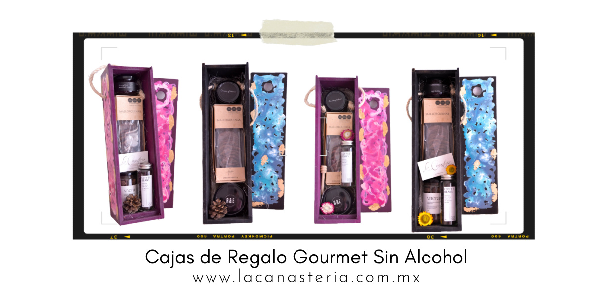 Cajas de regalo gourmet sin alcohol regalos agradecimiento clientes corporativos empresas cumpleaños df cdmx puebla